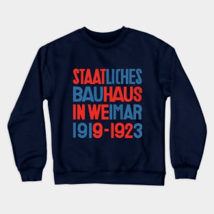 Art Deco Bauhaus Architecture Crewneck Sweatshirt